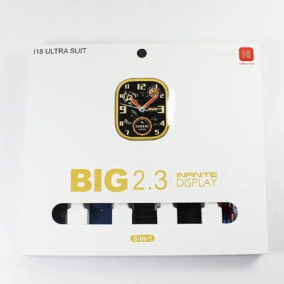 Dual Golden Smart Watch Ultra 8 & Series 9 Limited Edition+14 Straps